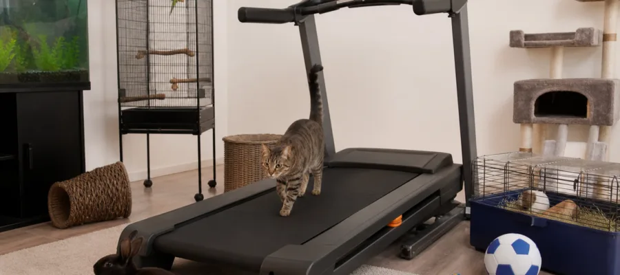 Kinder, Haustiere und Laufband: Kuriose Begegnungen und Anekdoten