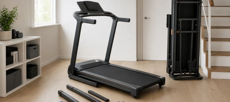 Laufband fuer Zuhause kaufen: Platzbedarf, Aufbau und Installation